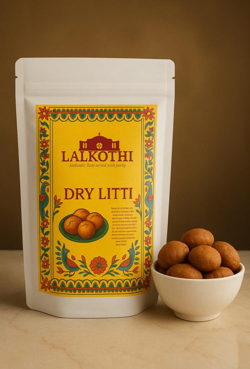 DRY LITTI - 300gms - Filled with Protein rich Sattu